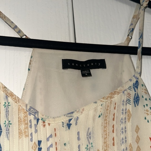 NWOT Sanctuary Patterned Sleeveless Dress size Small - Picture 4 of 10